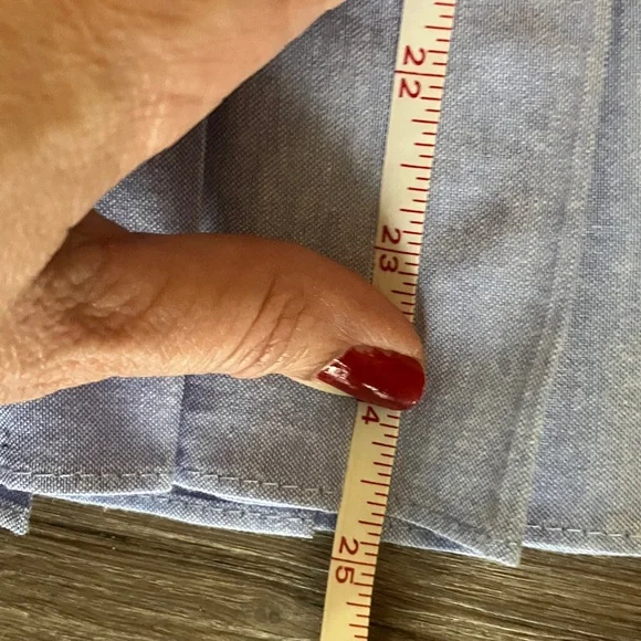 English Factory Striped Long Sleeve Top with Blue Hem - Picture 7 of 12